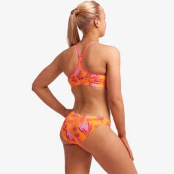 Funkita - Wild Sands - Ladies Swim Crop Top -Swim and Beyond funkita wild sands ladies swim crop top 4
