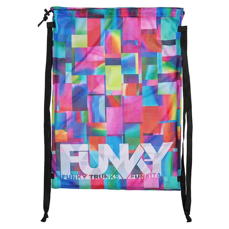 Funky - Patch Panels - Mesh Gear Bag 1 Funky - Patch Panels - Mesh Gear Bag