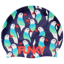 Funky - Pengoo Parade - Silicone Swimming Cap
