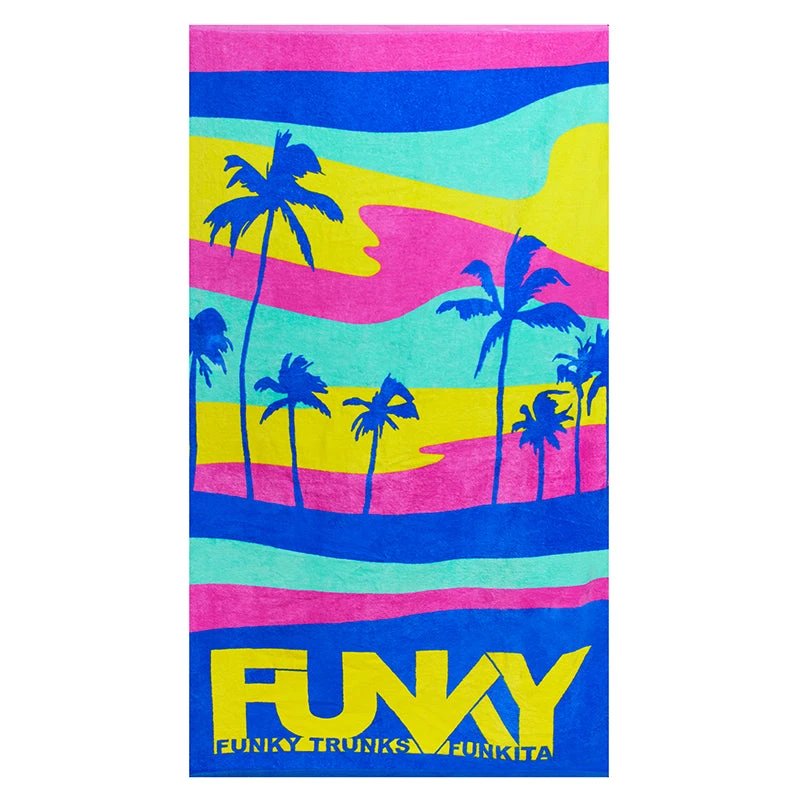 Funky - Perfect Wave - Cotton Towel 1 Funky - Perfect Wave - Cotton Towel
