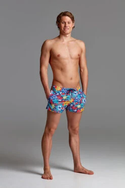Funky Trunks - Aloha From Hawaii Mens Shorty Shorts Short -Swim and Beyond funky trunks aloha from hawaii mens shorty shorts short 3
