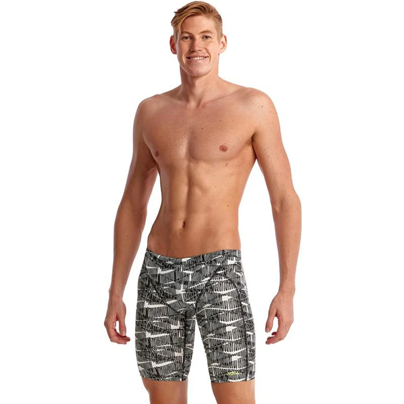 Funky Trunks - Bar Tack - Mens Training Jammers 1 Funky Trunks - Bar Tack - Mens Training Jammers