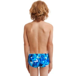 Funky Trunks - Bashed Blue - Toddler Boys Printed Trunks 7 Funky Trunks - Bashed Blue - Toddler Boys Printed Trunks -Swim and Beyond funky trunks bashed blue toddler boys printed trunks 3