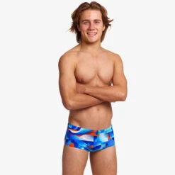 Funky Trunks - Battle Blue - Boys Sidewinder Trunks 7 Funky Trunks - Battle Blue - Boys Sidewinder Trunks -Swim and Beyond funky trunks battle blue boys sidewinder trunks 4