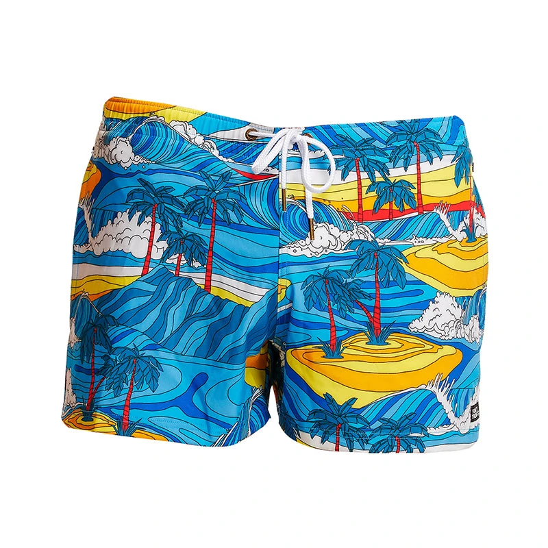 Funky Trunks - Beach Bum - Mens Shorty Shorts Short 2 Funky Trunks - Beach Bum - Mens Shorty Shorts Short - Image 2
