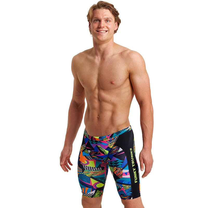 Funky Trunks - Bel Air Beats - Mens Training Jammers 1 Funky Trunks - Bel Air Beats - Mens Training Jammers