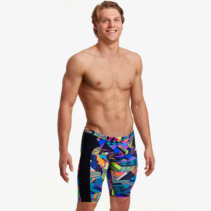 Funky Trunks - Bel Air Beats - Mens Training Jammers 6 Funky Trunks - Bel Air Beats - Mens Training Jammers - Image 6