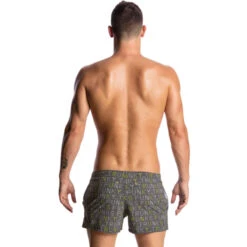 Funky Trunks - Binary Bro Mens Shorty Shorts -Swim and Beyond funky trunks binary bro shorty shorts mens 3