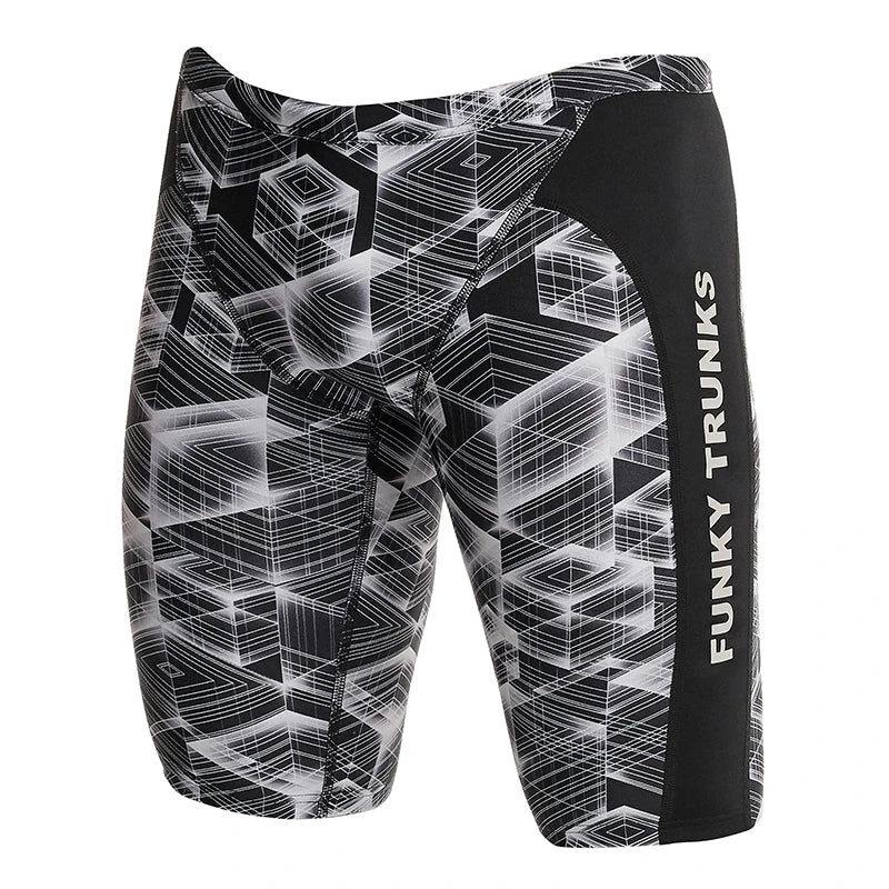 Funky Trunks - Black Hole - Mens Training Jammers 2 Funky Trunks - Black Hole - Mens Training Jammers - Image 2