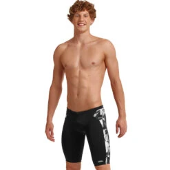 Funky Trunks - Black Tint - Mens Training Jammers