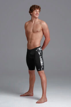 Funky Trunks - Black Tint - Mens Training Jammers -Swim and Beyond funky trunks black tint mens training jammers 4
