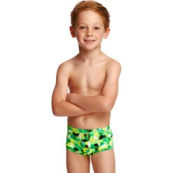 Funky Trunks - Blast Fusion Toddler Boys Printed Trunk