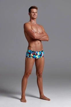 Funky Trunks - Block Chain - Mens Classic Trunks 8 Funky Trunks - Block Chain - Mens Classic Trunks -Swim and Beyond funky trunks block chain mens classic trunks 3