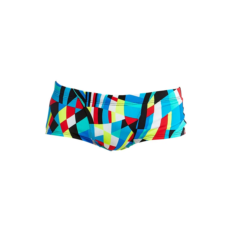 Funky Trunks - Block Chain - Mens Classic Trunks 2 Funky Trunks - Block Chain - Mens Classic Trunks - Image 2