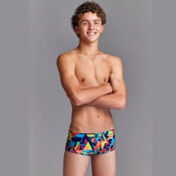 Funky Trunks - Blocked Bars - Boys Sidewinder Trunks 7 Funky Trunks - Blocked Bars - Boys Sidewinder Trunks -Swim and Beyond funky trunks blocked bars boys sidewinder trunks 4