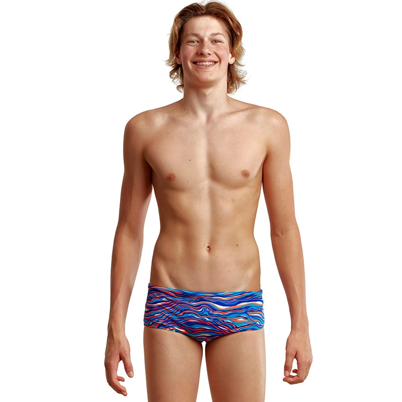 Funky Trunks - Blow Wave - Boys Eco Sidewinder Trunks 1 Funky Trunks - Blow Wave - Boys Eco Sidewinder Trunks