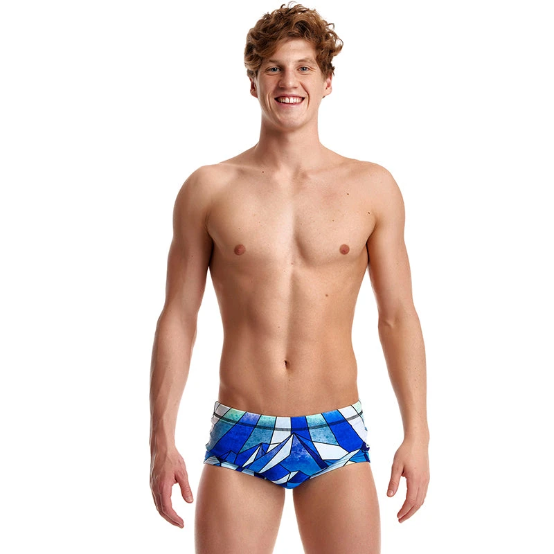 Funky Trunks - Blue Ascent - Mens Sidewinder Trunks 1 Funky Trunks - Blue Ascent - Mens Sidewinder Trunks