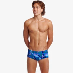 Funky Trunks - Blue Bars - Mens Classic Trunks 9 Funky Trunks - Blue Bars - Mens Classic Trunks -Swim and Beyond funky trunks blue bars mens classic trunks 4