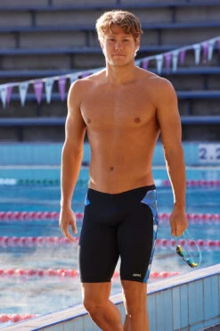 Funky Trunks - Blue Bars - Mens Training Jammers 14 Funky Trunks - Blue Bars - Mens Training Jammers -Swim and Beyond funky trunks blue bars mens training jammers 6