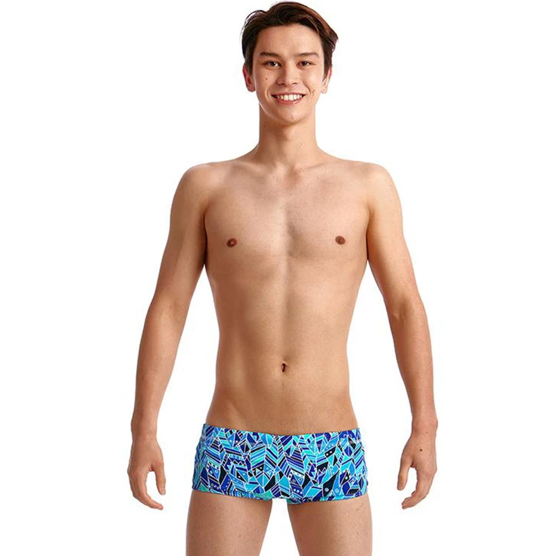 Funky Trunks - Blue Bird Boys Classic Trunks 1 Funky Trunks - Blue Bird Boys Classic Trunks