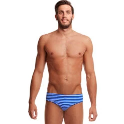Funky Trunks - Blue Riband - Mens Classic Briefs