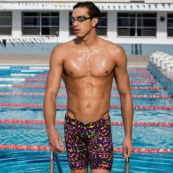 Funky Trunks - Puma Power AOP Boys Jammers -Swim and Beyond funky trunks boys swimwear puma power jammers 5