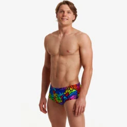 Funky Trunks - Cabbage Patch - Mens Classic Trunks -Swim and Beyond funky trunks cabbage patch mens classic trunks 4