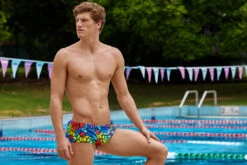 Funky Trunks - Cabbage Patch - Mens Classic Trunks -Swim and Beyond funky trunks cabbage patch mens classic trunks 6
