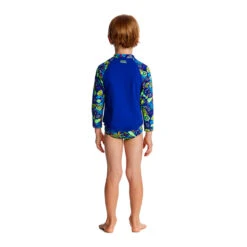 Funky Trunks - Catch Of The Day Toddler Boys Zippy Rash Vest 6 Funky Trunks - Catch Of The Day Toddler Boys Zippy Rash Vest -Swim and Beyond funky trunks catch of the day toddler boys zippy rash vest 3
