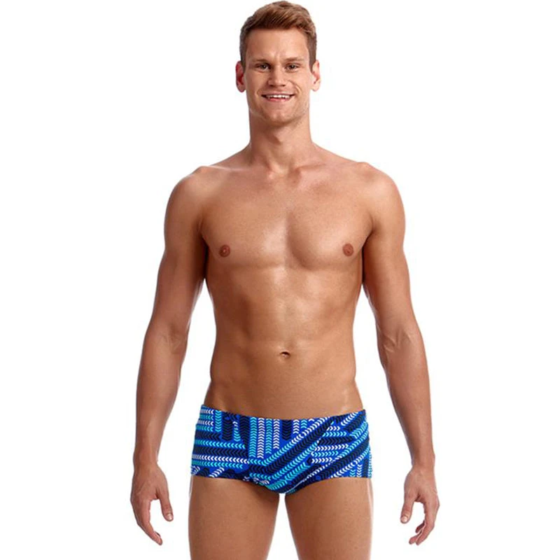 Funky Trunks - Chain Male - Mens Classic Trunks 1 Funky Trunks - Chain Male - Mens Classic Trunks