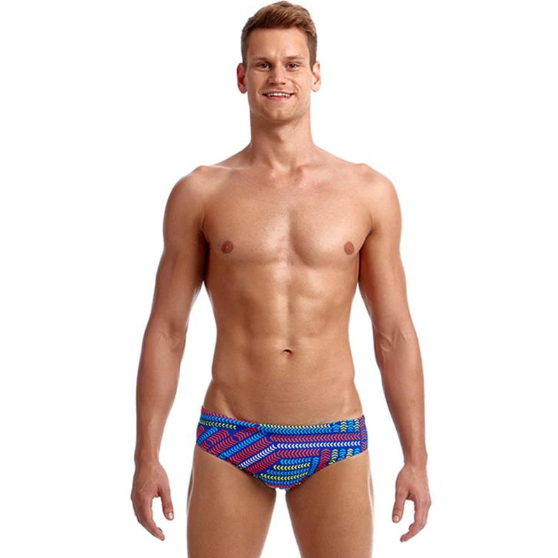 Funky Trunks - Chain Reaction - Mens Classic Briefs 1 Funky Trunks - Chain Reaction - Mens Classic Briefs