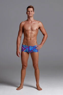 Funky Trunks - Chain Reaction - Mens Classic Trunks -Swim and Beyond funky trunks chain reaction mens classic trunks 3