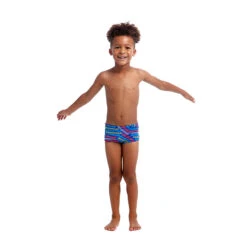Funky Trunks - Chain Reaction - Toddler Boys Printed Trunks -Swim and Beyond funky trunks chain reaction toddler boys printed trunks 3