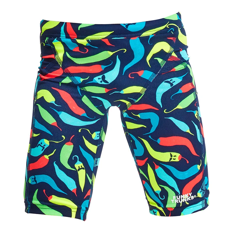 Funky Trunks - Chilli Boss - Toddler Boys Eco Miniman Jammers 2 Funky Trunks - Chilli Boss - Toddler Boys Eco Miniman Jammers - Image 2