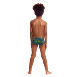 Funky Trunks - Colour Run - Toddler Boys Eco Square Trunks -Swim and Beyond funky trunks colour run toddler boys eco square trunks 3
