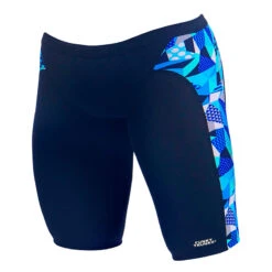 Funky Trunks - Crack Attack Mens Training Jammers -Swim and Beyond funky trunks crack attack mens training jammers 3