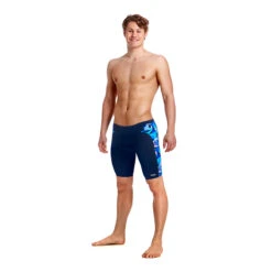 Funky Trunks - Crack Attack Mens Training Jammers -Swim and Beyond funky trunks crack attack mens training jammers 5