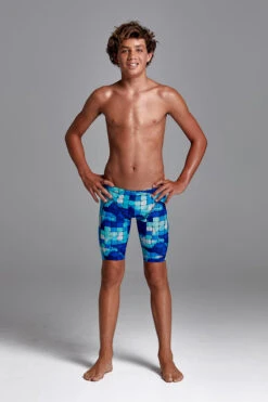 Funky Trunks - Deep Impact - Boys Training Jammers -Swim and Beyond funky trunks deep impact boys training jammers 4