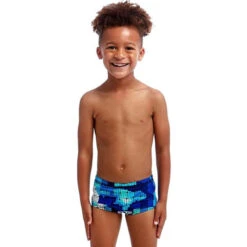 Funky Trunks - Deep Impact - Toddler Boys Printed Trunks