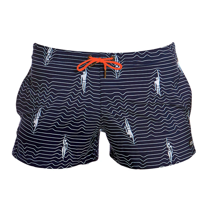 Funky Trunks - Deep Water Mens Shorty Shorts Short 2 Funky Trunks - Deep Water Mens Shorty Shorts Short - Image 2