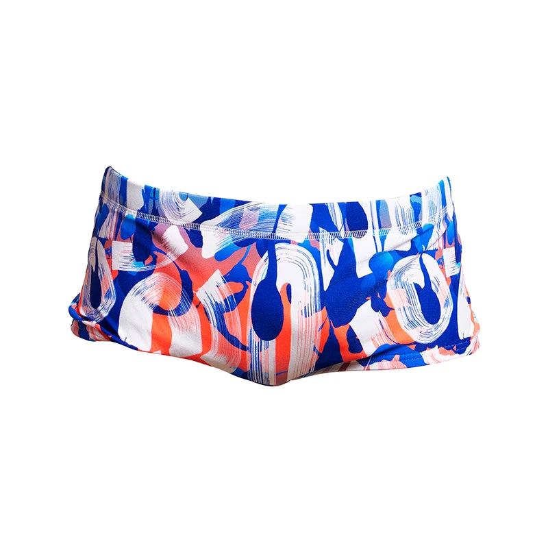 Funky Trunks - Different Strokes - Mens Plain Front Trunks 2 Funky Trunks - Different Strokes - Mens Plain Front Trunks - Image 2