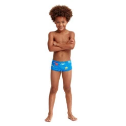 Funky Trunks - Dino Soup - Toddler Boys Printed Trunks -Swim and Beyond funky trunks dino soup toddler boys printed trunks 5