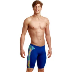 Funky Trunks - Dripping Paint - Mens Training Jammers -Swim and Beyond funky trunks dripping paint mens training jammers 5