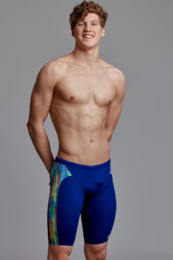 Funky Trunks - Dripping Paint - Mens Training Jammers -Swim and Beyond funky trunks dripping paint mens training jammers 6