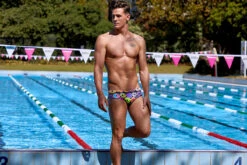 Funky Trunks - Dunking Donuts - Mens Classic Briefs -Swim and Beyond funky trunks dunking donuts mens classic briefs 5