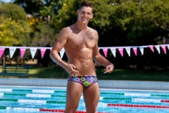 Funky Trunks - Dunking Donuts - Mens Classic Briefs -Swim and Beyond funky trunks dunking donuts mens classic briefs 6