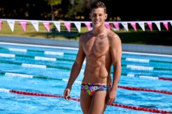 Funky Trunks - Dunking Donuts - Mens Classic Briefs -Swim and Beyond funky trunks dunking donuts mens classic briefs 7