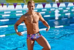 Funky Trunks - Dunking Donuts Mens Classic Trunks -Swim and Beyond funky trunks dunking donuts mens classic trunks 7