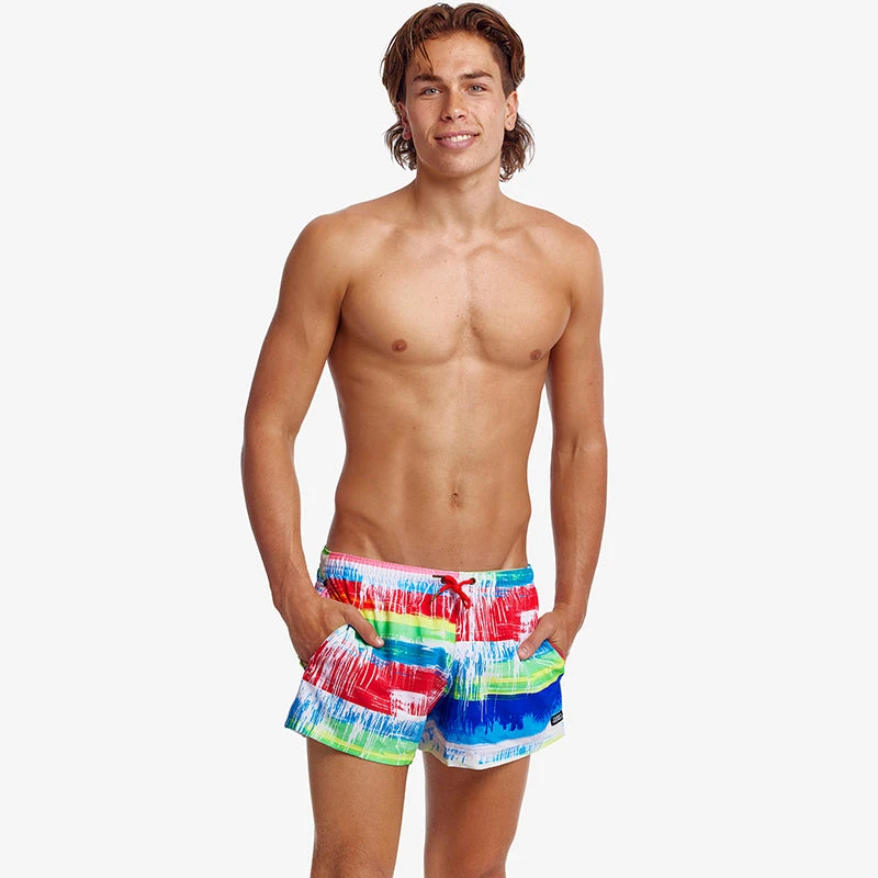 Funky Trunks - Dye Hard - Mens Shorty Shorts Short 4 Funky Trunks - Dye Hard - Mens Shorty Shorts Short - Image 4