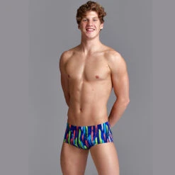 Funky Trunks - Fire Cracker - Mens Classic Trunks -Swim and Beyond funky trunks fire cracker mens classic trunks 4